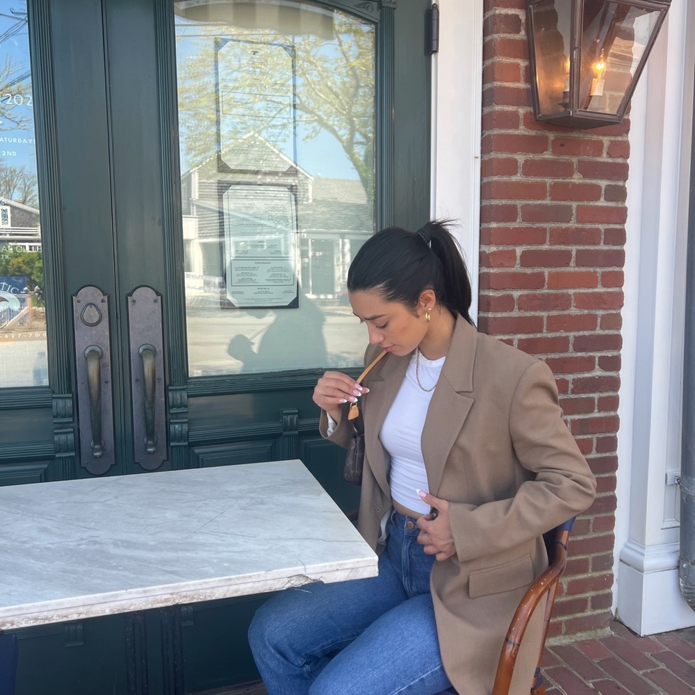 Tan Blazer